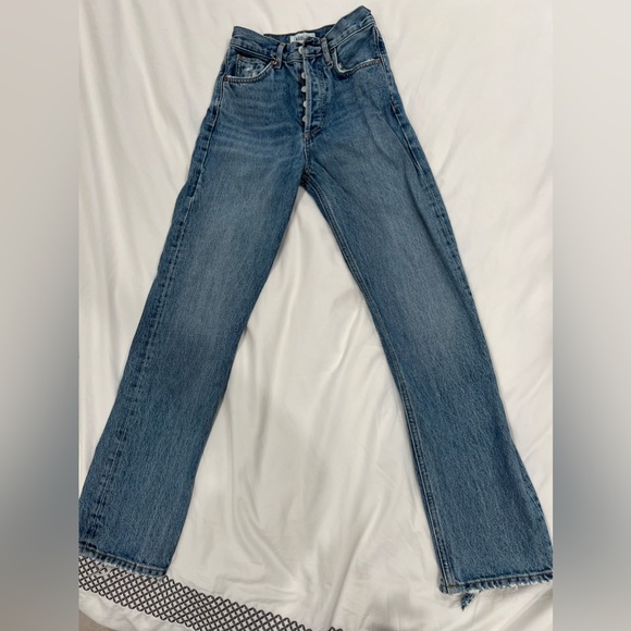 Agolde 90s pinch jeans size 23 - Picture 2 of 7